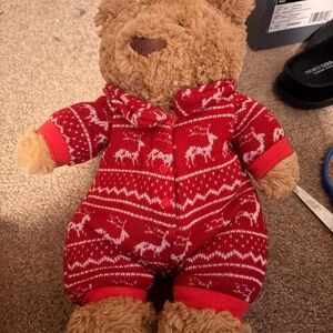 Jellycat Red and White Pajama Plush